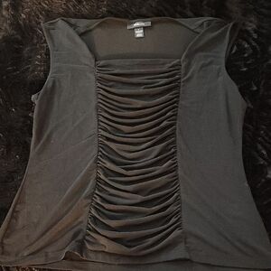 Elegant Black Sleeveless Top
